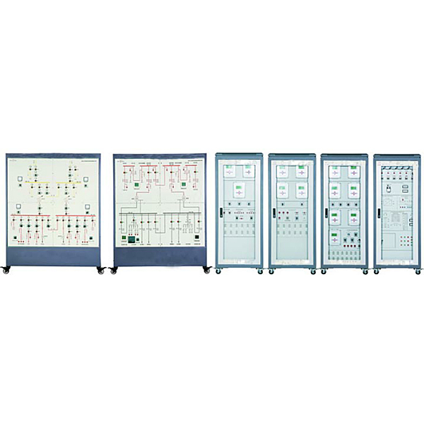 變電站模擬實訓裝置(圖1) 變電站模仿實驗裝置,電動汽車水冷系統(tǒng)示教實驗臺